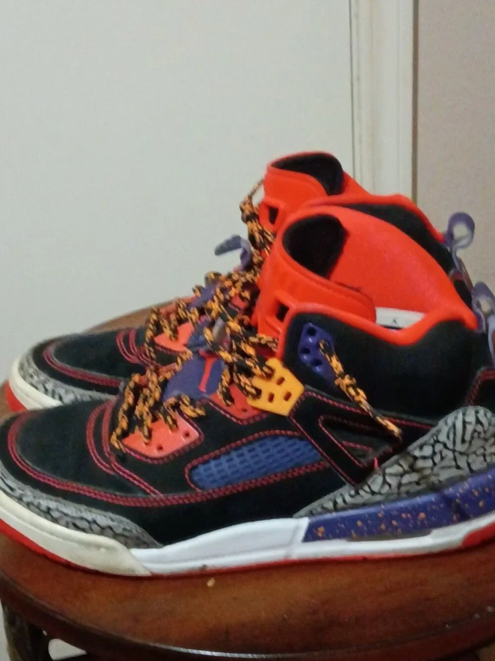 Jordan Spizike Shoes Youth Size 6.5Y Basketball 317321-025 Retro Sneakers